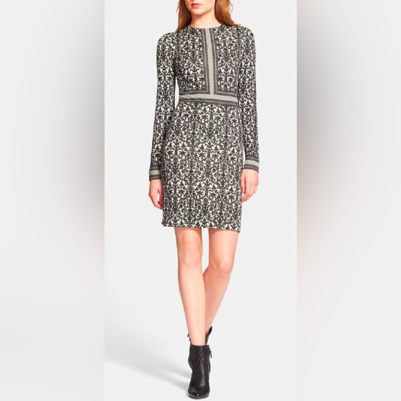 NWT TORY BURCH JERSEY MINI DRESS. STRAIGHT OF THE RUNWAY. SIZE S - Picture 2 of 3
